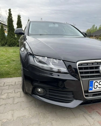 Audi A4 cena 36600 przebieg: 205000, rok produkcji 2008 z Sławno małe 121